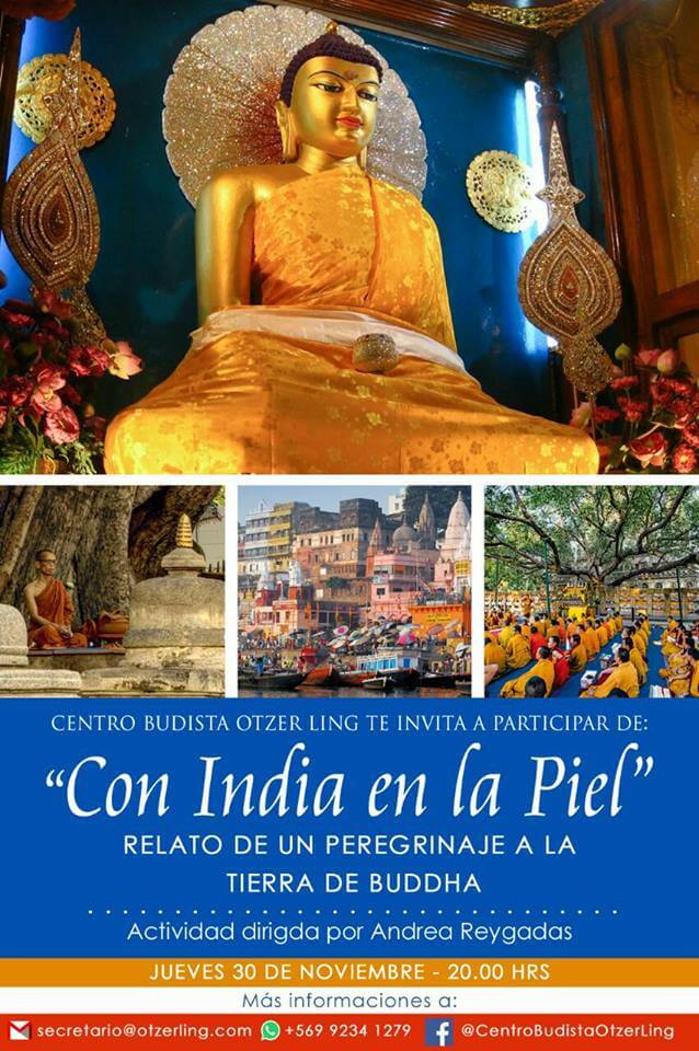 “Con India en la Piel” Relato de un Peregrinaje a la tierra de Buda