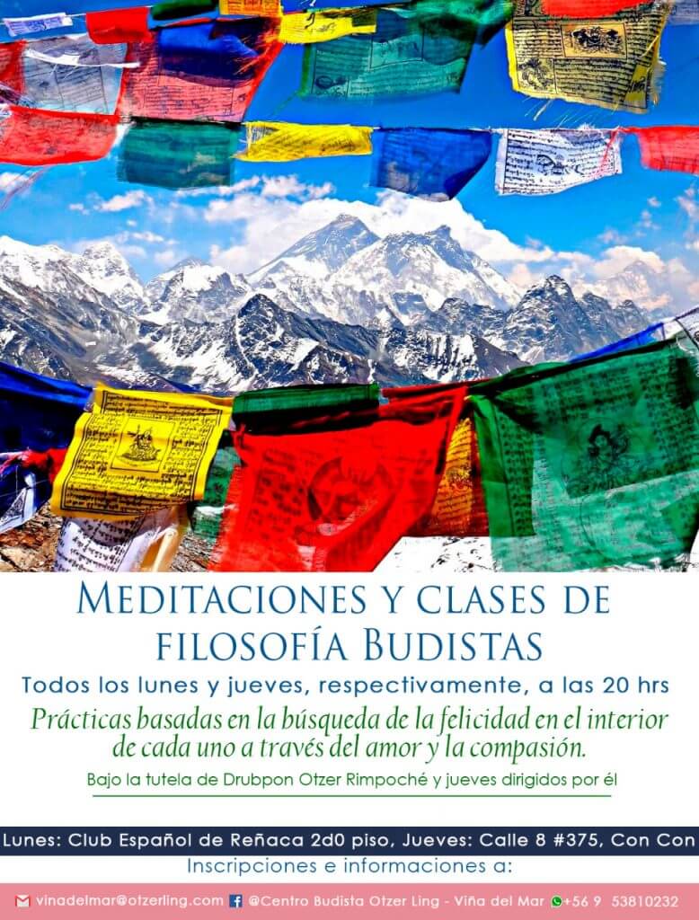 Meditaciones y Clases de Filosofía Budistas
