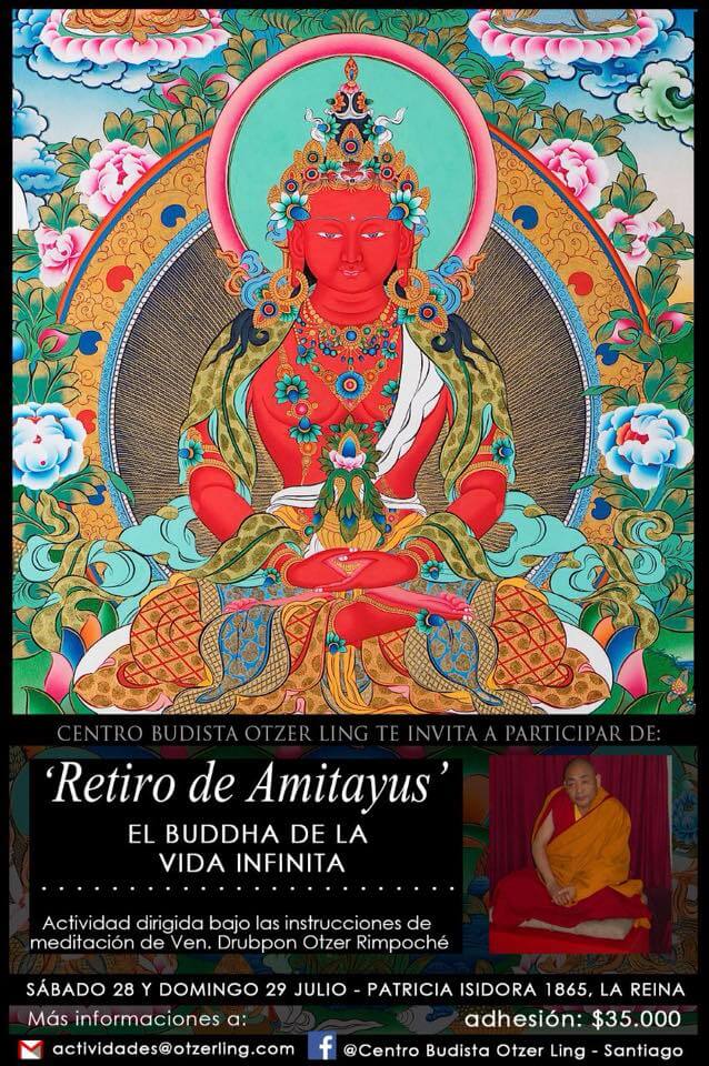 Retiro de Amitayus: El Buddha de la Vida Infinita