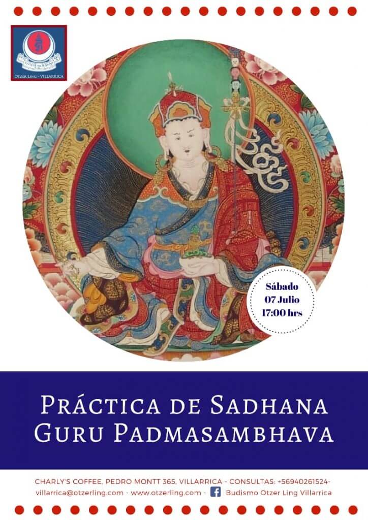 Práctica de Sadhana Guru Padmasambhava