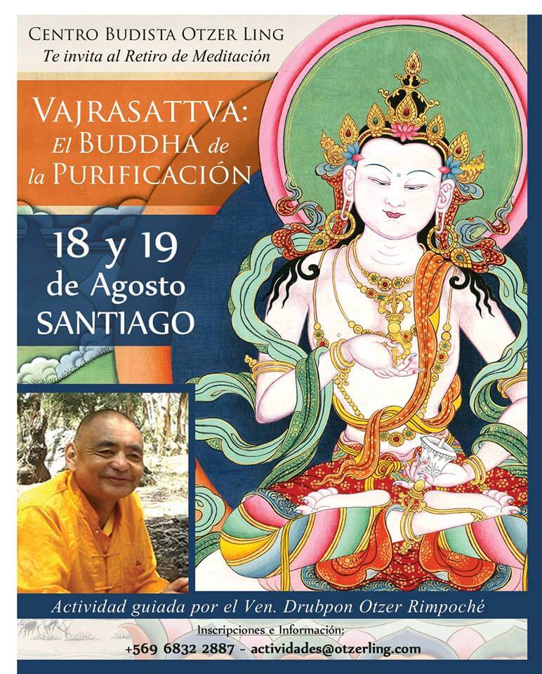 Retiro de Vajrasattva: El Buddha de la Purificación