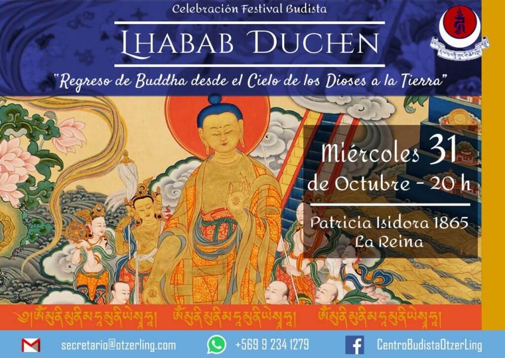 Celebración Festiva Budista: “Lha Bab Duchen”