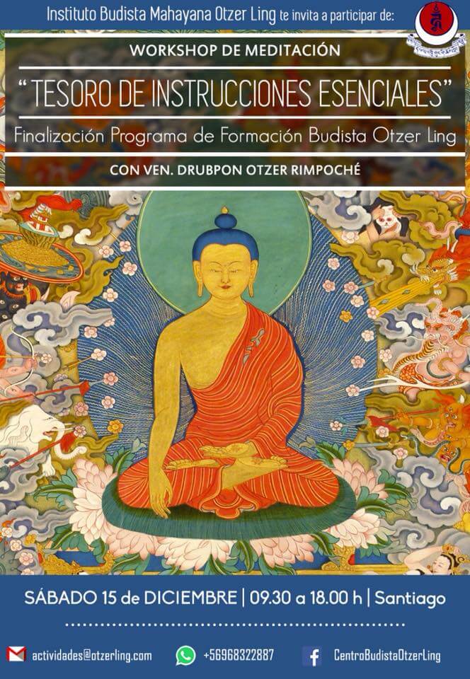Finalización de Programa de Formación Budista: Tesoro de Instrucciones Esenciales