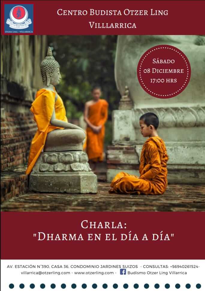 Charla “Dharma en el día a día”