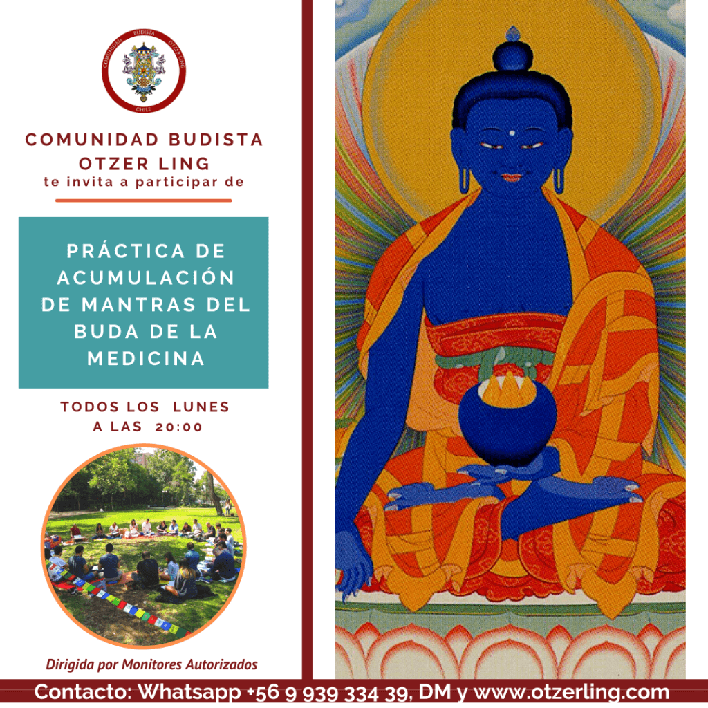 Agosto: Prácticas de Acumulación de Mantras del Buda de la Medicina