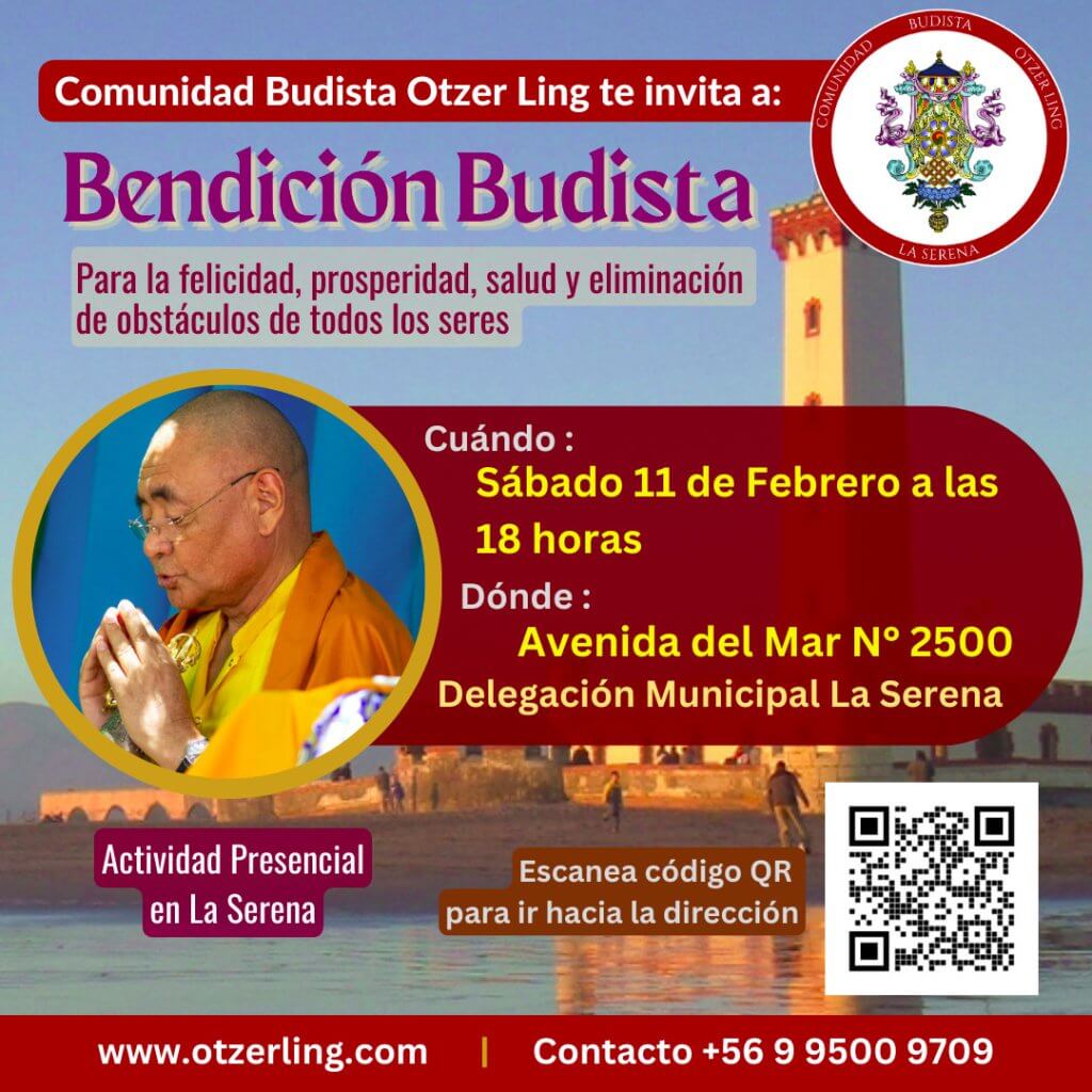 Bendición Budista en La Serena 2023