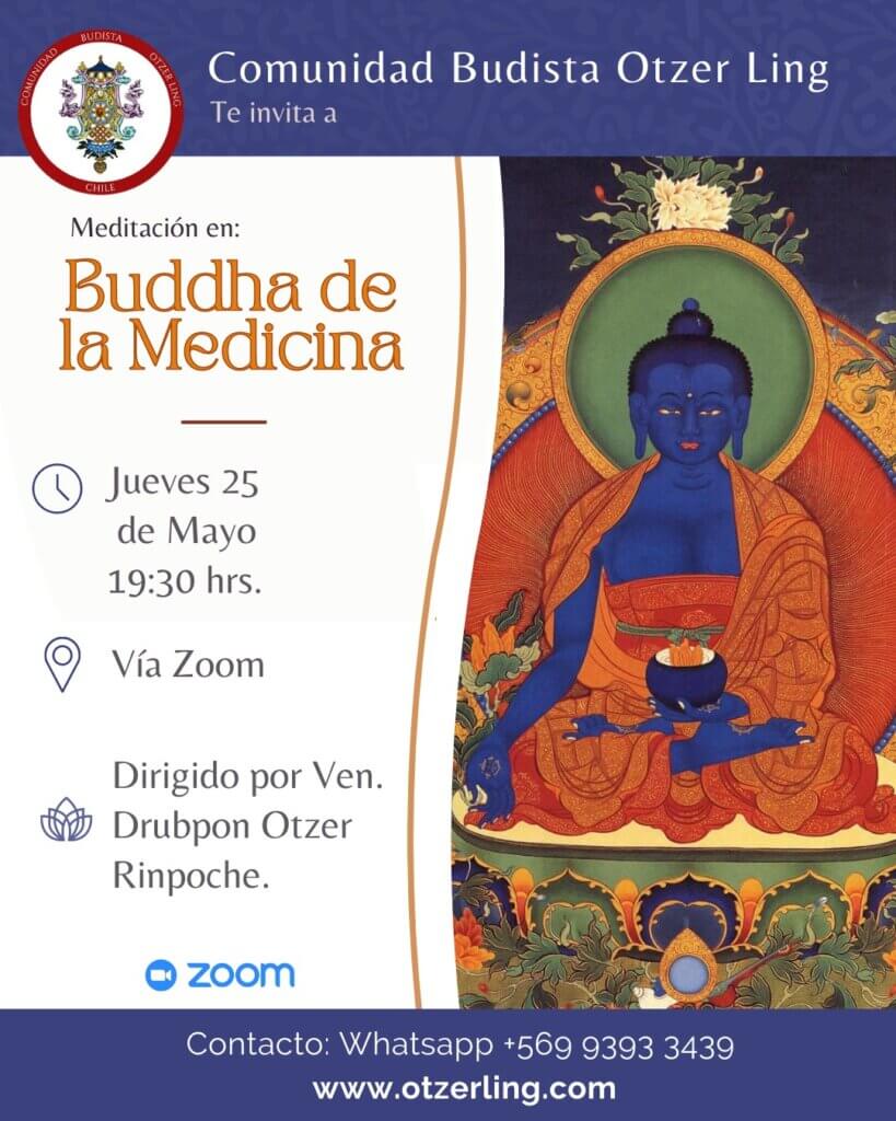 Meditación de Buda de la Medicina dirigida por Ven. Drubpon Otzer Rinpoché