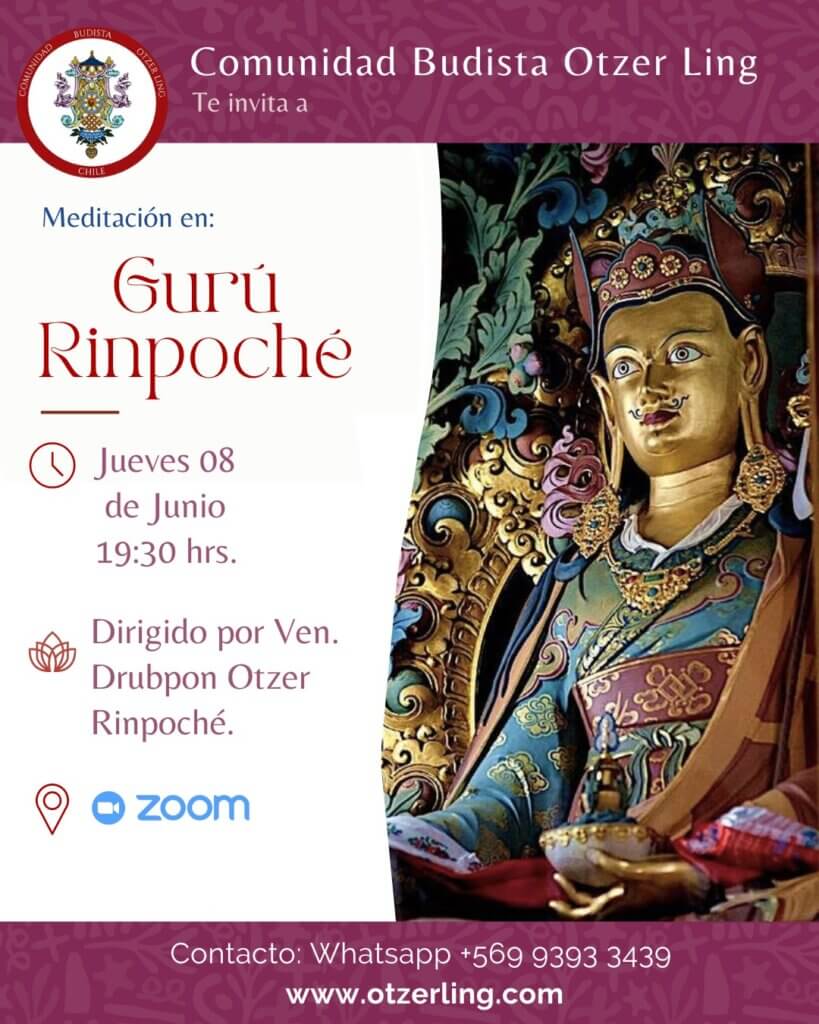 Práctica “Lluvia de Bendiciones” de Guru Rinpoché