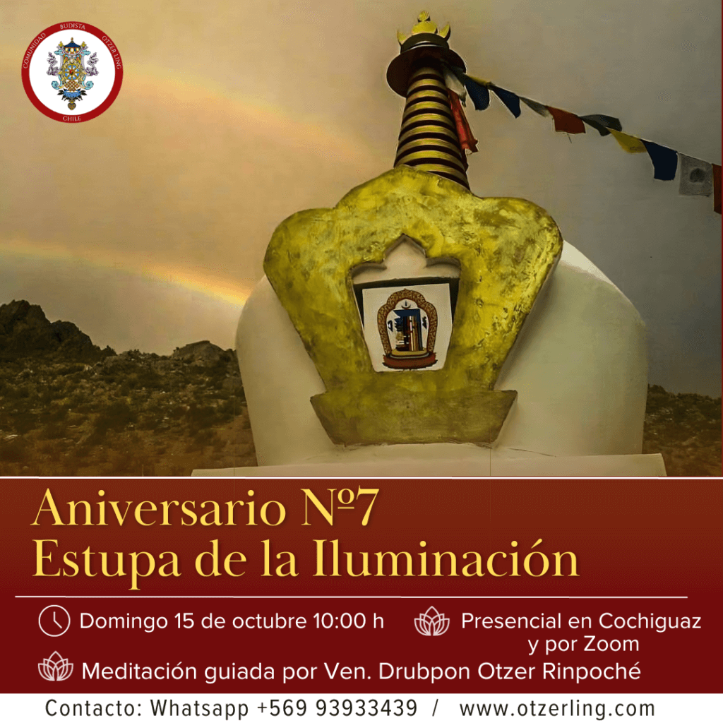 Celebración 7º Aniversario de la Estupa de la Iluminación
